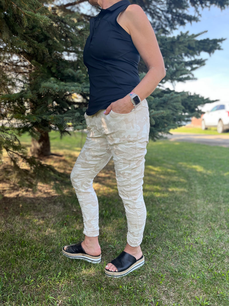 Summer Crinkle Jogger