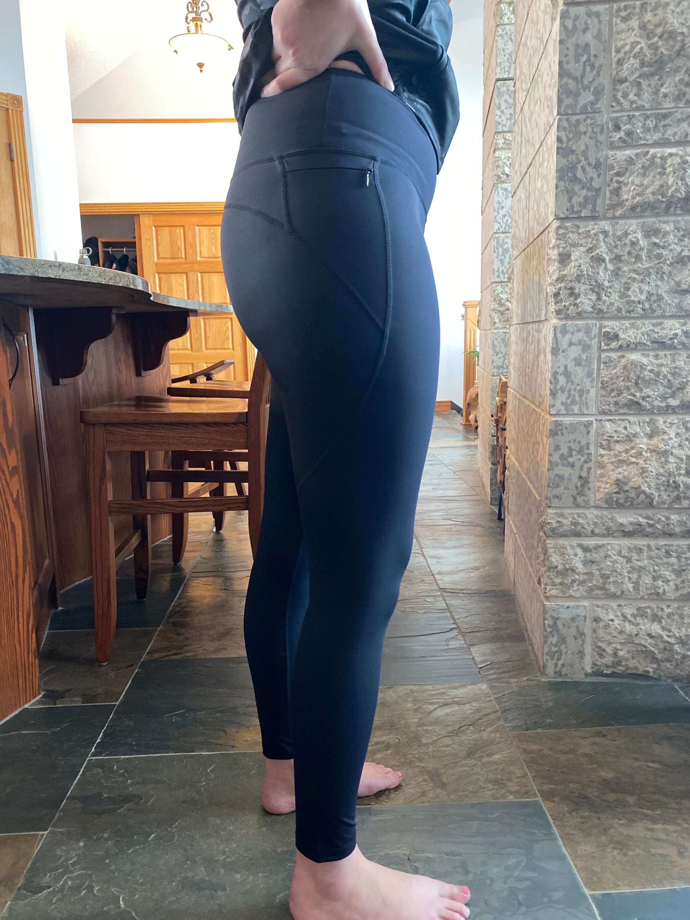 Mila botilda sports leggings with high waist midnight blue Only